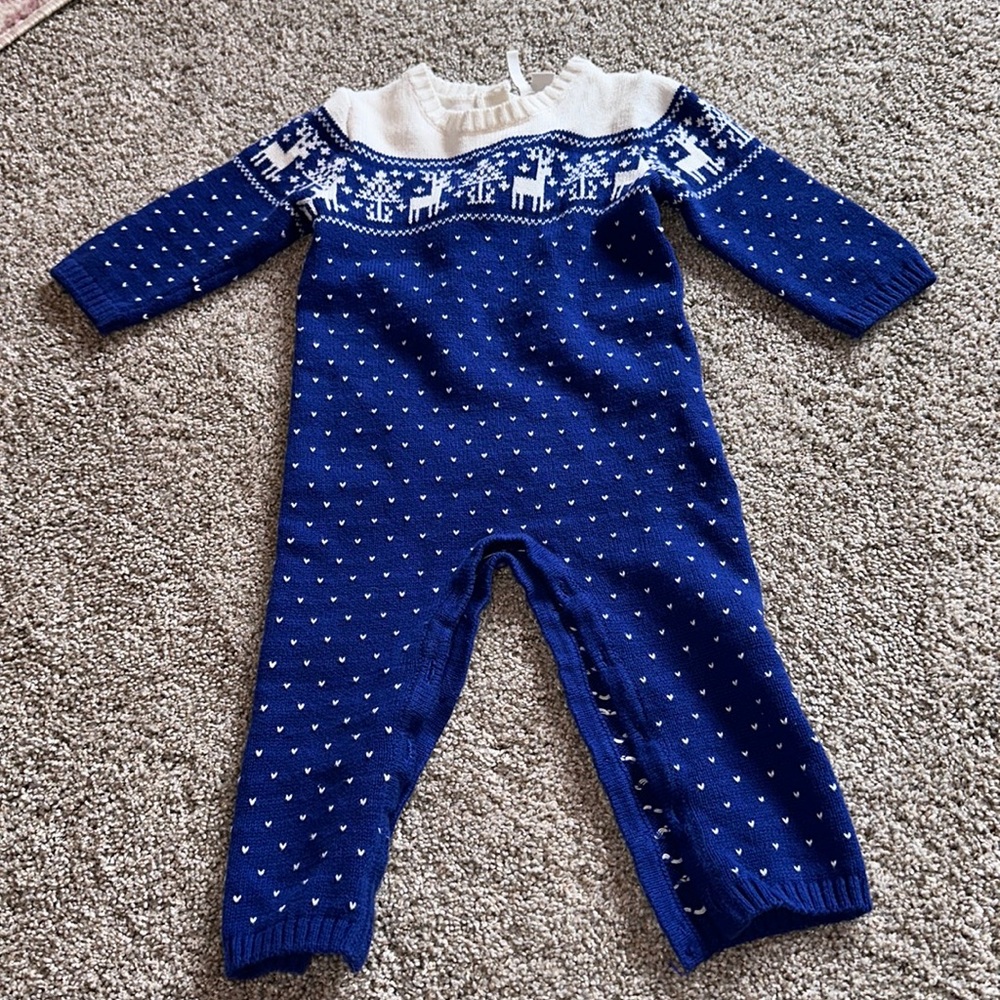 Sweater Reindeer One Piece